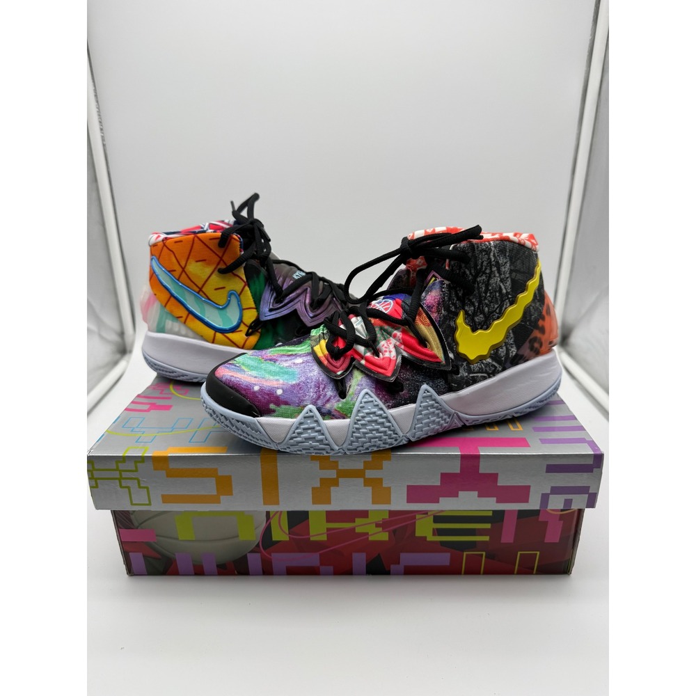 Nike Kybrid S2 GS What The Multi-Color Basketball Shoes Pineapple Size 5.5Y